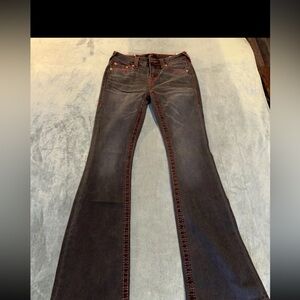 NWT $159 True Religion Becca SN Mid Rise  Bootcut Medium  Size  25